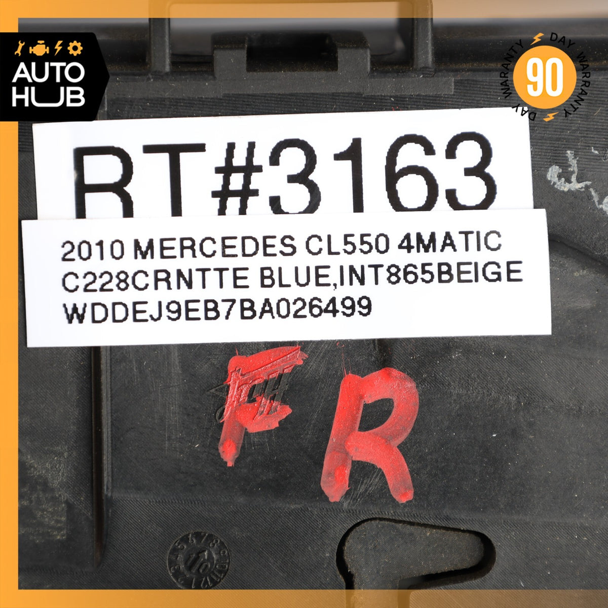 07-14 Mercedes W216 CL550 CL63 AMG Right Passenger Door Handle Keyless Go OEM - photo 12