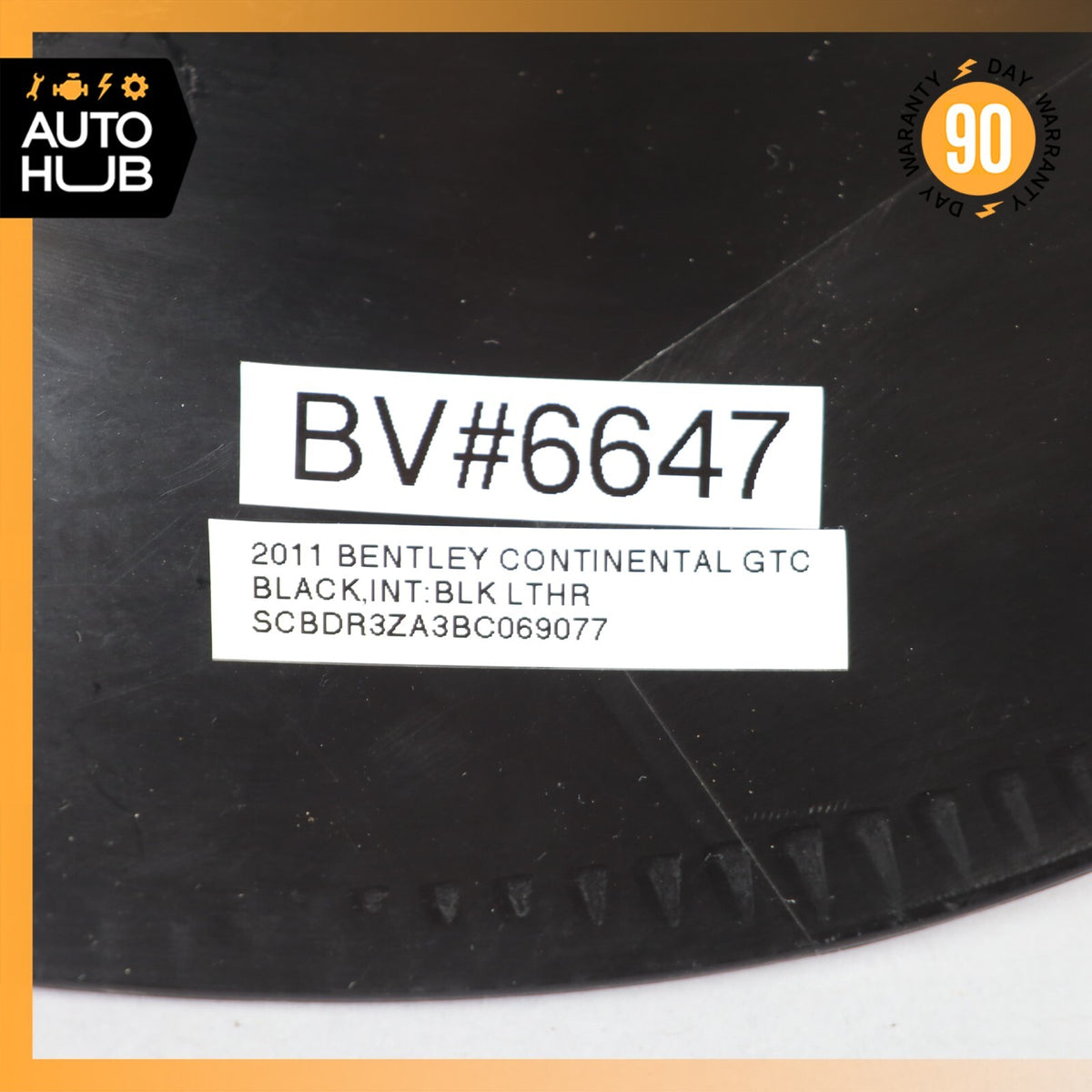 07-11 Bentley Continental GTC Left Driver Side Interior Trunk Trim OEM 59k - photo 15