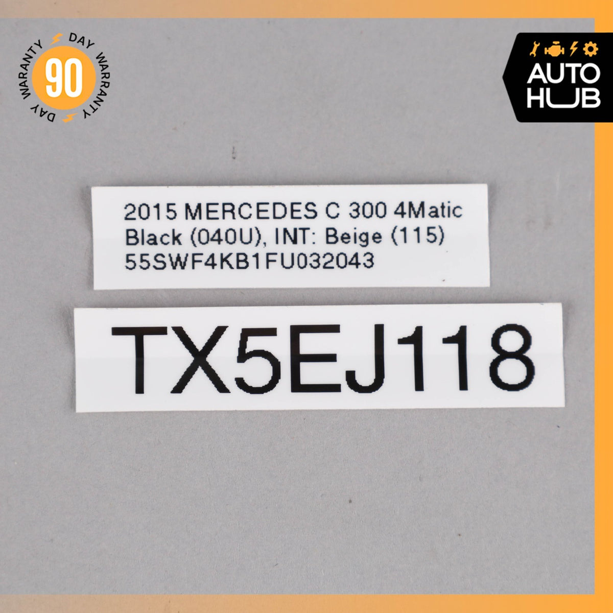 2015 Mercedes W205 C300 C400 Center Console Multi Function Switch Control OEM - photo 16