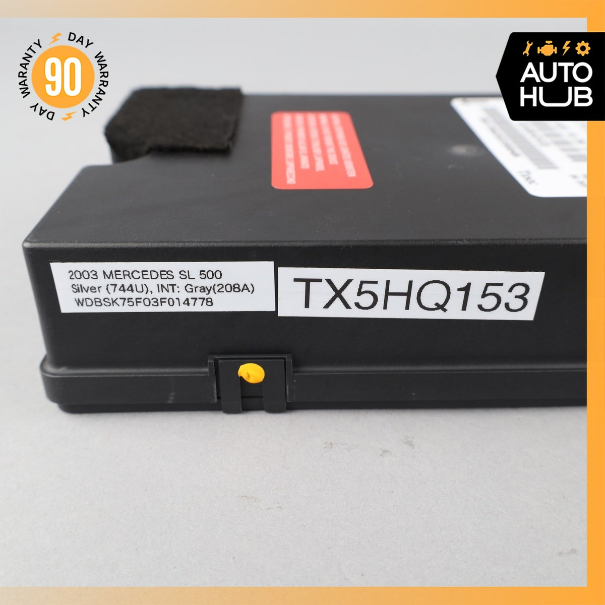 03-08 Mercedes R230 SL500 SL55 AMG SL550 Convertible Top Roof Control Module OEM - photo 10