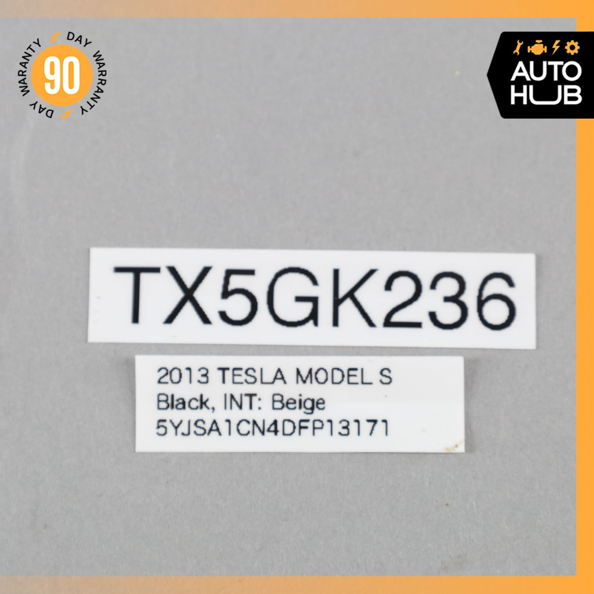 12-15 Tesla Model S Instrument Cluster Speedometer Trim Cover 600772500B OEM 63k - photo 23