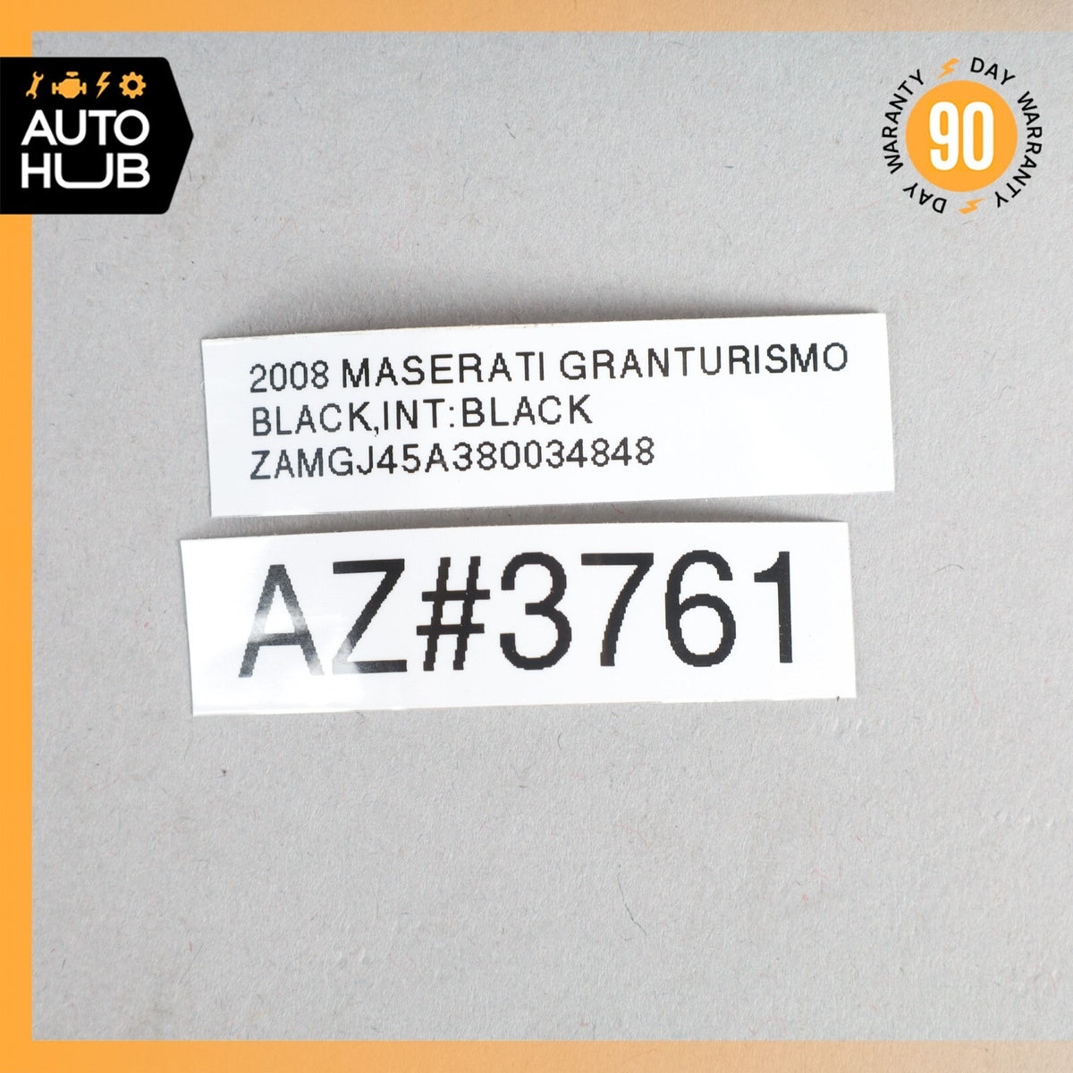 08-12 Maserati GranTurismo M145 Front Right or Left Seat Headrest Head Rest OEM - photo 10