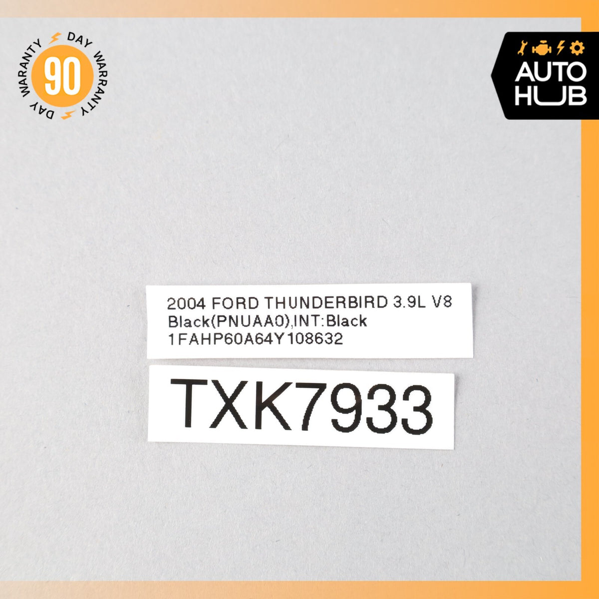 Ford Thunderbird Convertible Traction Control Off Trac Switch Button OEM - photo 9