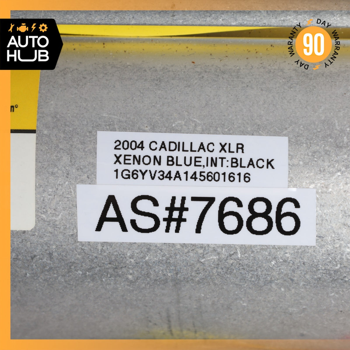 04-13 Cadillac XLR Front Right Passenger Side Dash Panel Airbag 25782416 OEM 51k - photo 12