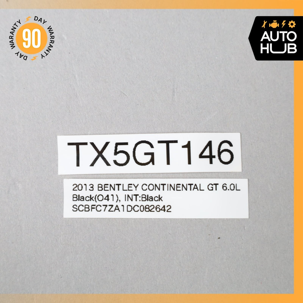 12-18 Bentley GT Flying Spur 6.0L Oxygen O2 Sensor Lambda Set 07C906262CH OEM - photo 22