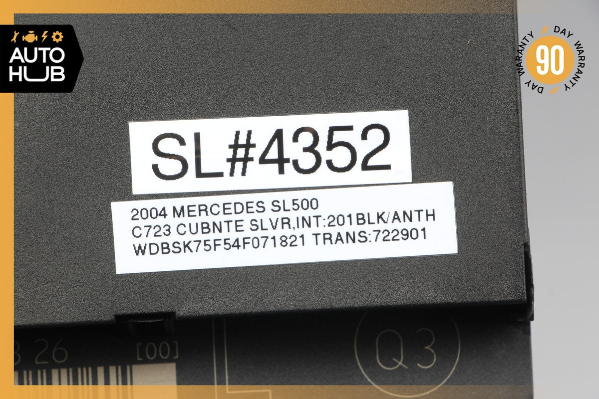 Mercedes R230 SL500 SL55 AMG Under Seat Control Module Left Driver Side OEM - photo 10