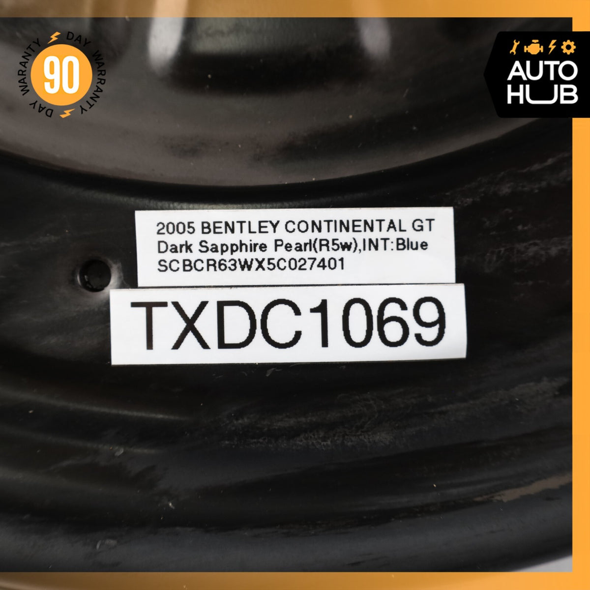 03-13 Bentley Continental GT Rear Right Side Spindle Knuckle Hub OEM 65k - photo 12