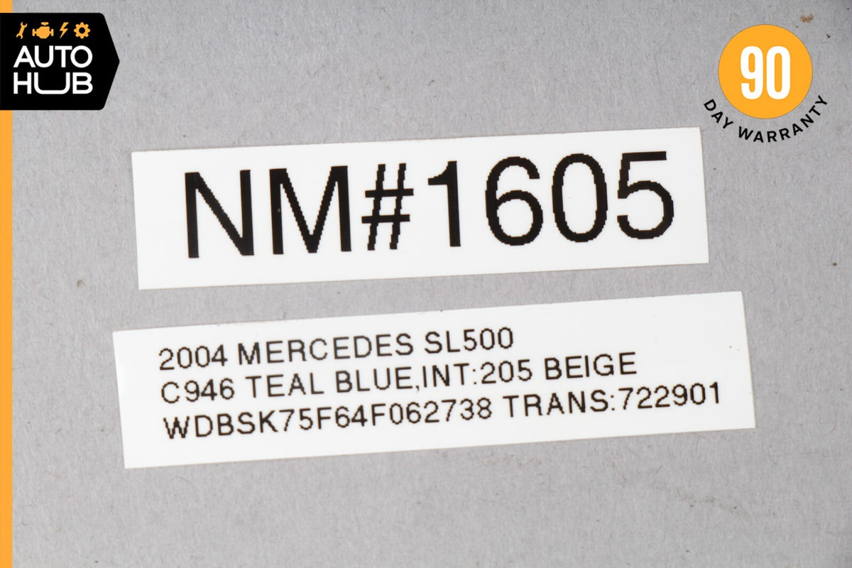 03-12 Mercedes R230 SL500 SL55 AMG Door Window Switch Control Right Side OEM - photo 12