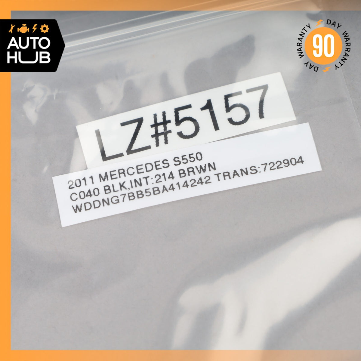 Mercedes W221 S550 CL550 GLK350 Oxygen O2 Sensor Lambda 0045420818 OEM - photo 12