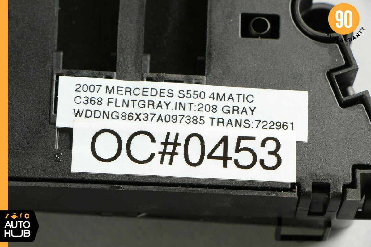 07-14 Mercedes W221 S550 CL550 Front Left Driver Seat Control Memory Switch OEM - photo 12