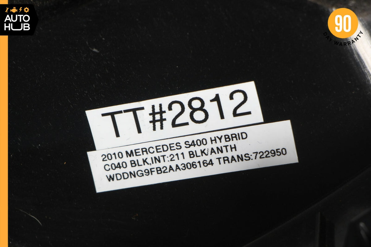 10-13 Mercedes W221 S400 S550 Dash Board Glove Box Compartment Black OEM - photo 11