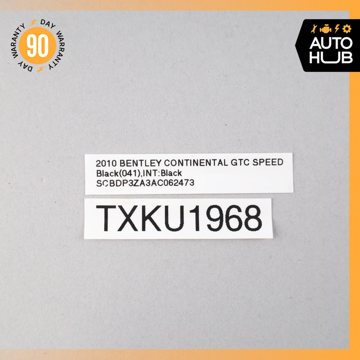 03-12 Bentley Continental GTC Speed GT Climate Temperature Sensor OEM 83k - photo 8