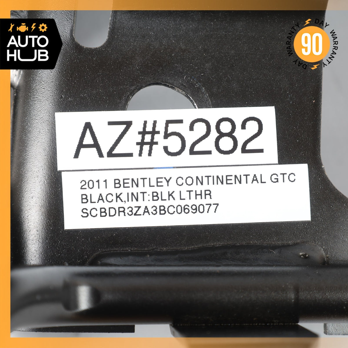 Bentley Continental GTC Seat Belt Extender Guide Right Side OEM - photo 12