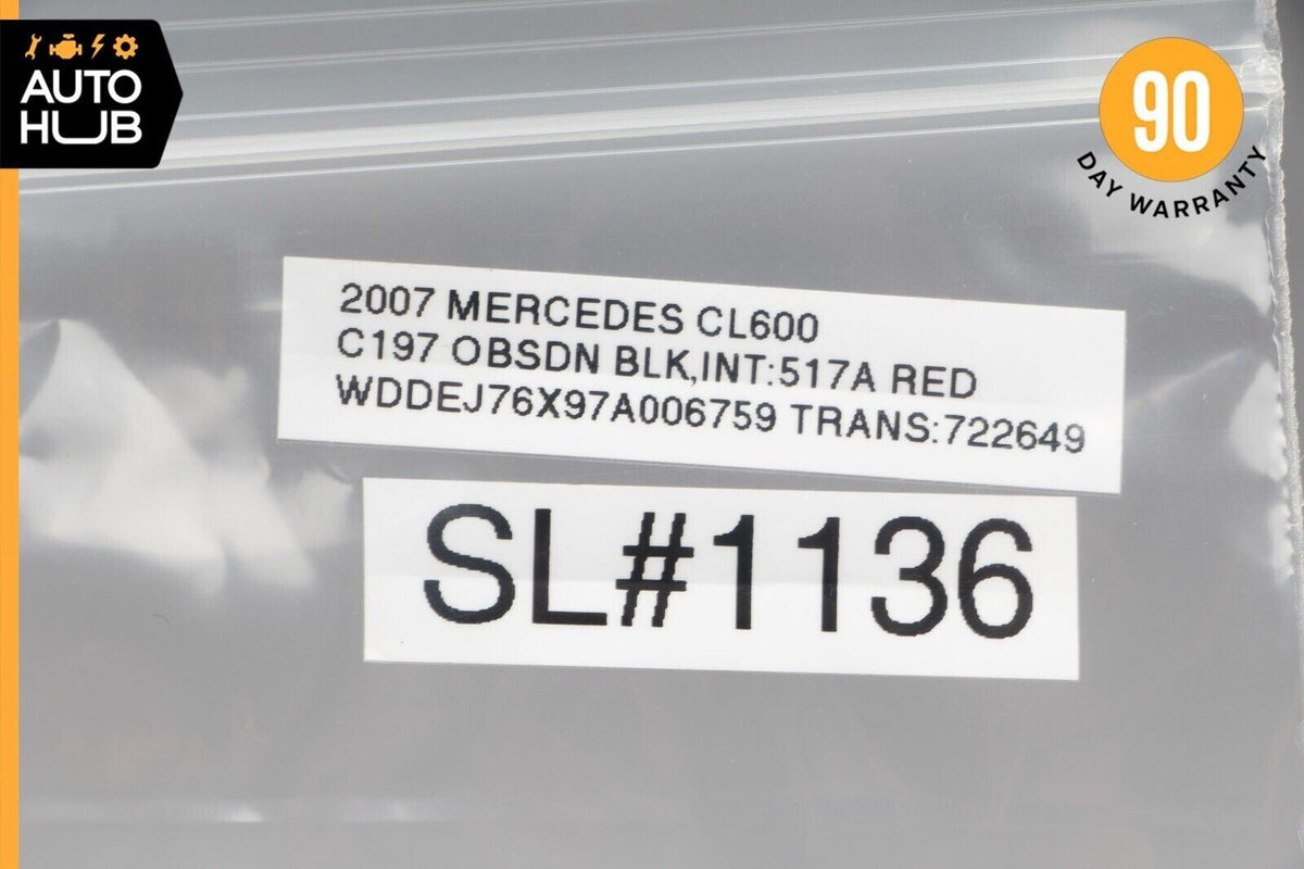 07-10 Mercedes W216 CL600 S550 S63 CL63 AMG Windshield Night Vision Camera OEM - photo 8