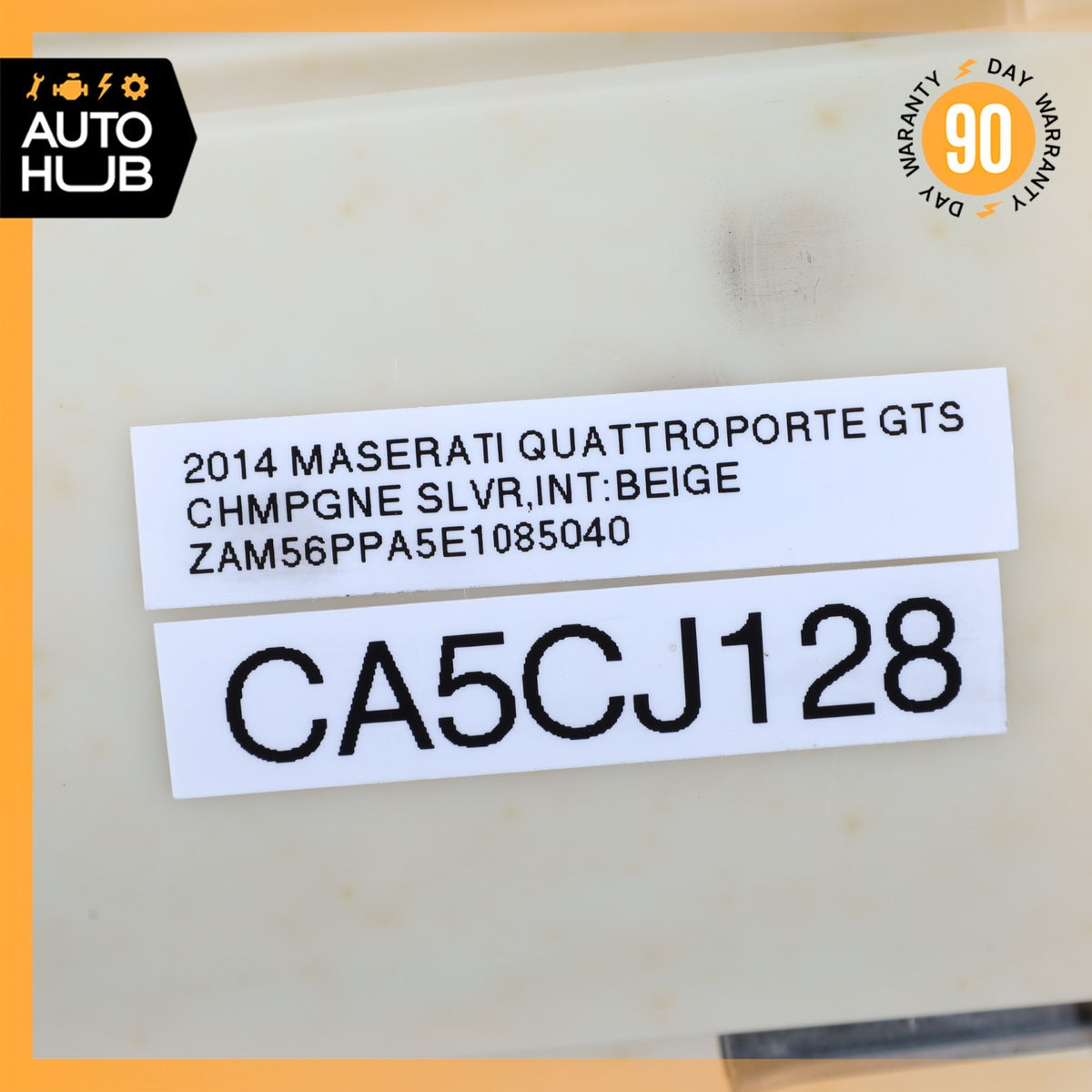 2014 Maserati Quattroporte GTS M156 3.8L Right Side Fuel Gas Tank Pump Unit OEM - photo 19