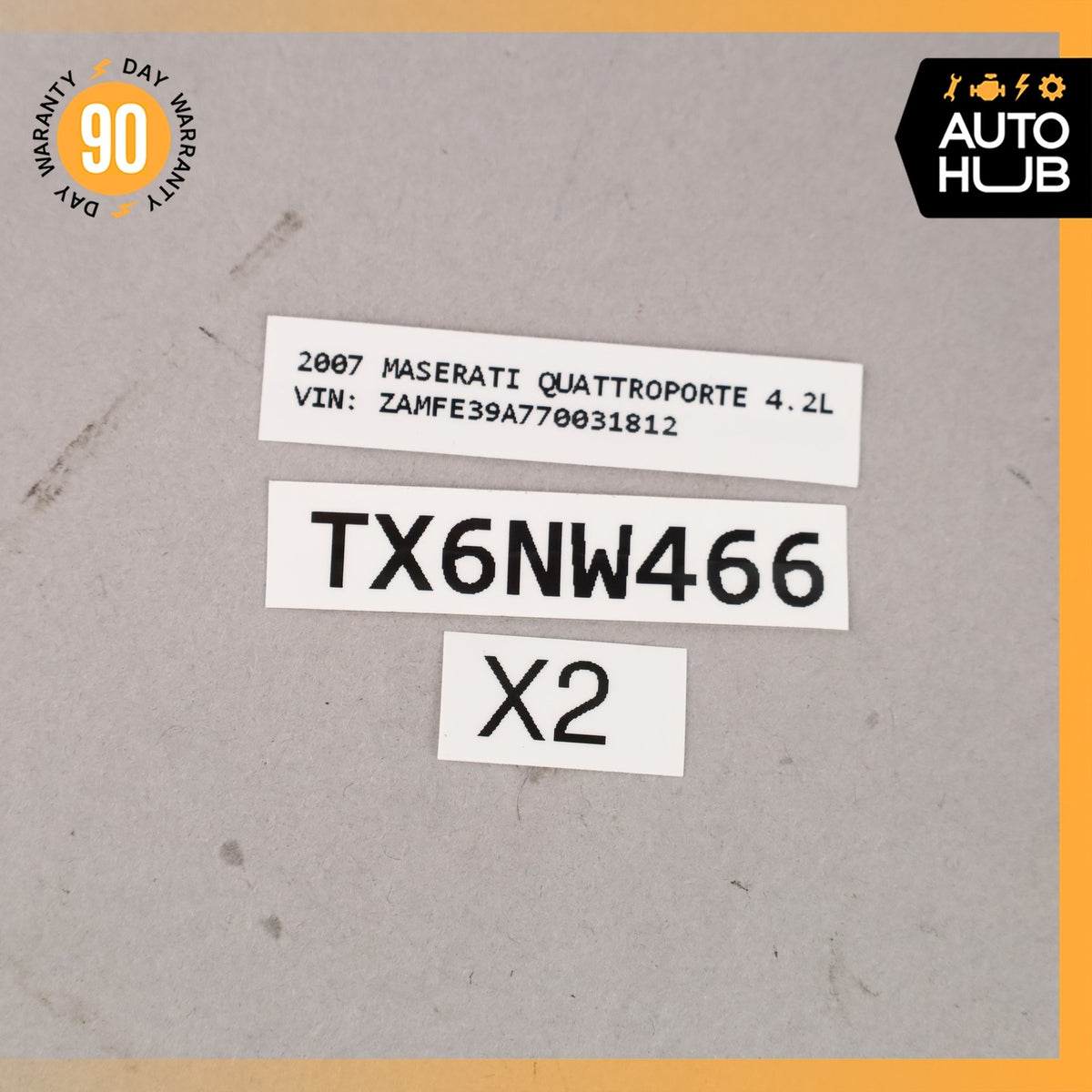 04-19 Maserati Quattroporte M139 Exhaust Manifold Right & Left Side Set OEM 55k - photo 17