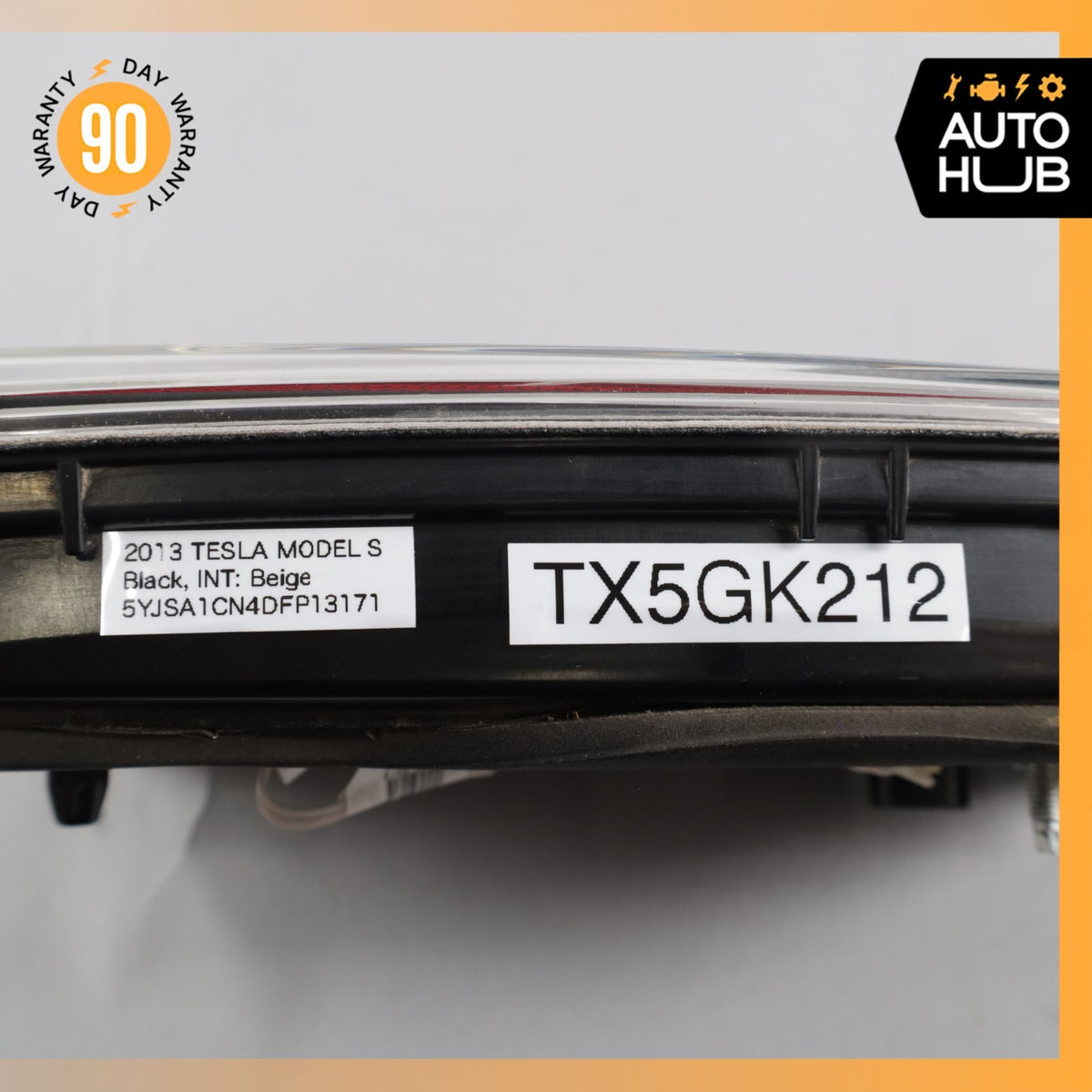 12-20 Tesla Model S Inner Tail Light Lamp Right Side 600592400C OEM 63k - photo 24