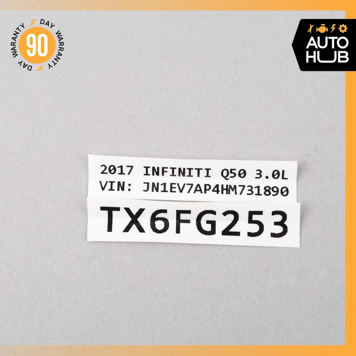 16-18 Infiniti Q50 Front Right Side Interior Door Panel OEM 54k - photo 22