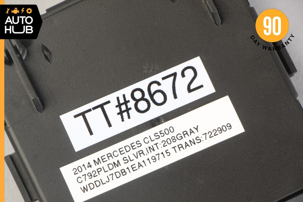 08-18 Mercedes W218 CLS550 C250 E400 Front Left Side Door Control Module OEM - photo 9