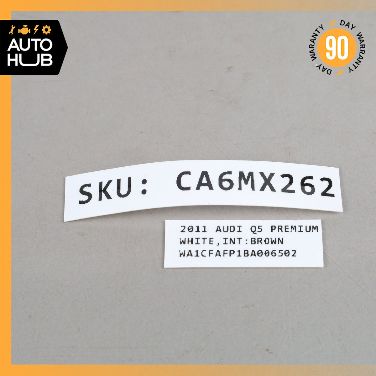 09-12 Audi 8R Q5 Dashboard Display Screen Trim Bezel Cover OEM - photo 11