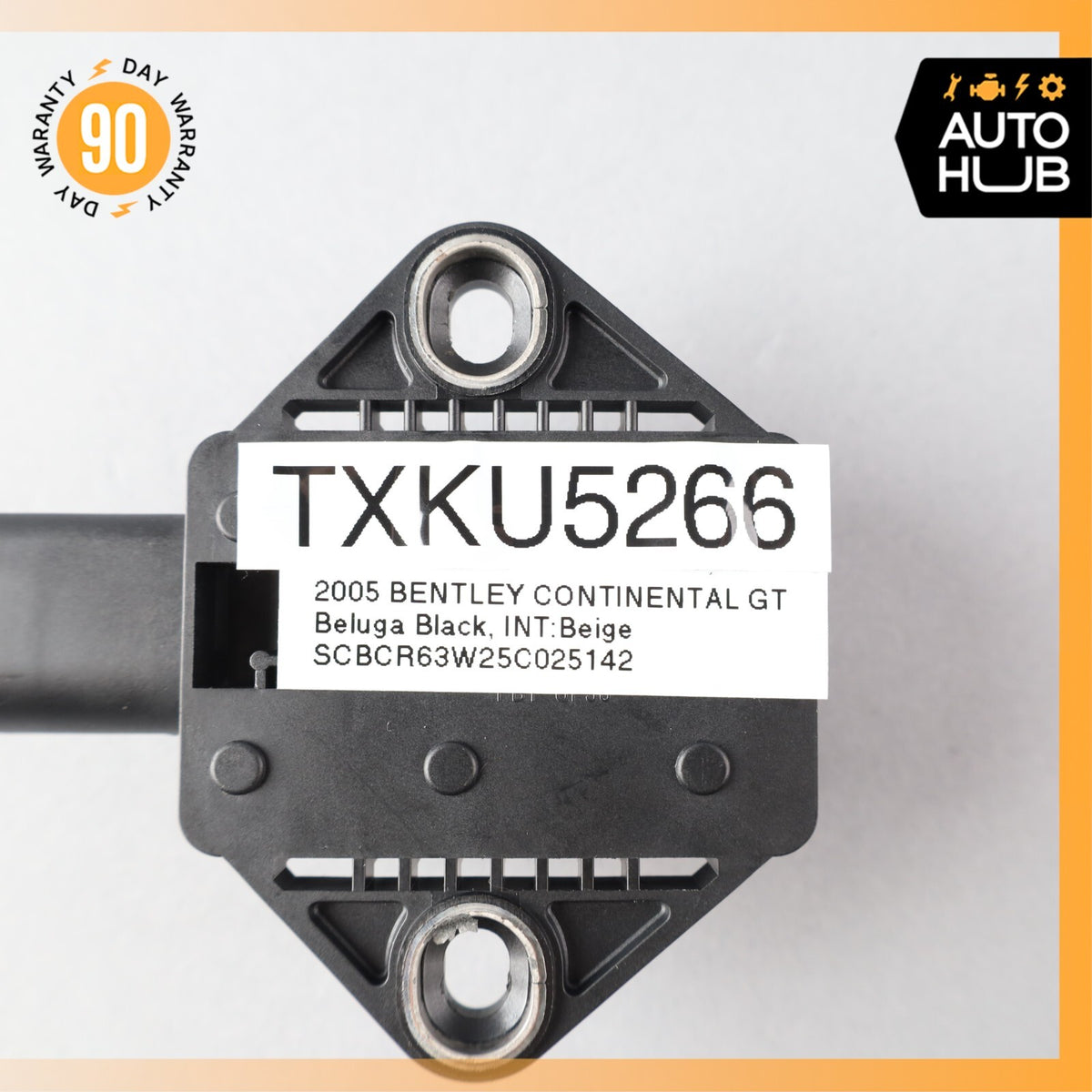 03-12 Bentley Continental GT GTC Flying Spur Yaw Turn Rate Sensor OEM 81k - photo 9