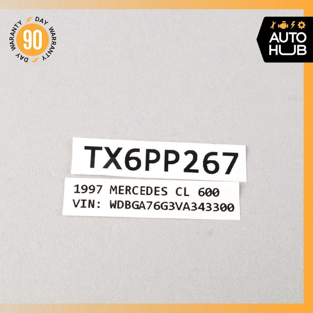 96-99 Mercedes W140 CL600 S500 A/C AC Heater Climate Control Switch OEM 63k - photo 12