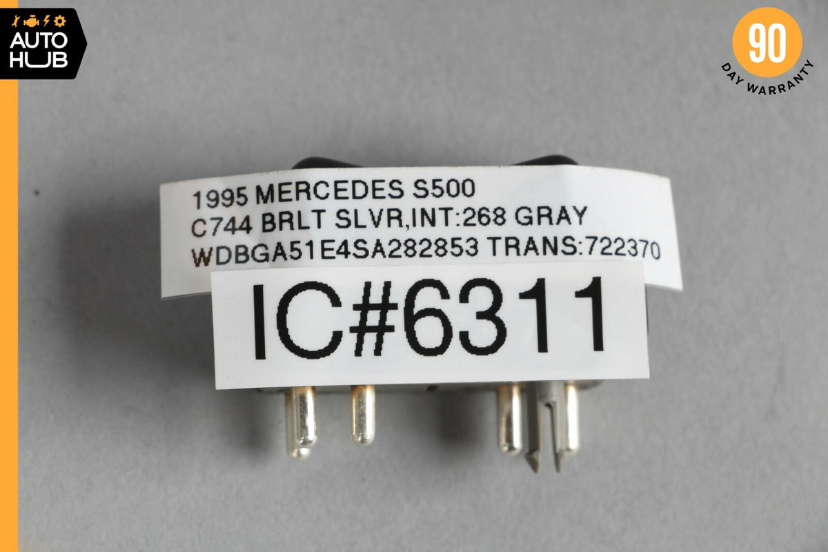 92-99 Mercedes W140 S500 400SEL Window Regulator Control Switch Button OEM - photo 8