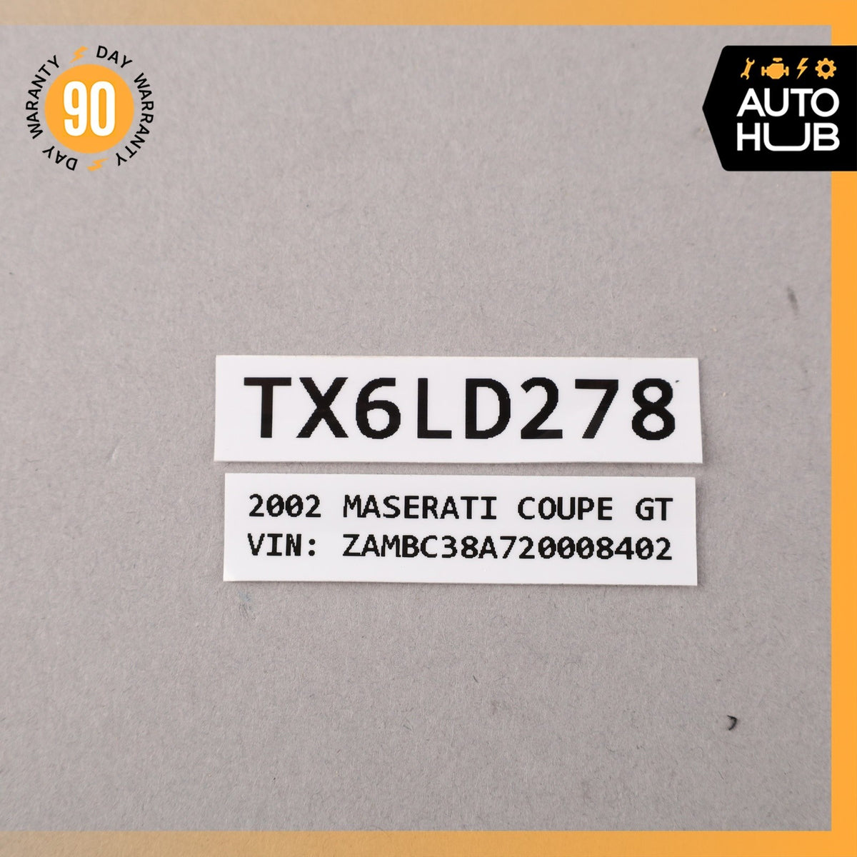 02-07 Maserati M138 Coupe GT Spyder Door Airbag Left Side 66224700 OEM 27k - photo 10