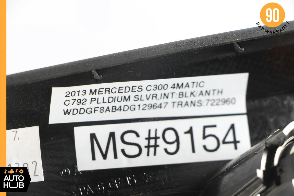 08-14 Mercedes W204 C300 Front Left Side Door Panel Tweeter Speaker Cover OEM - photo 12