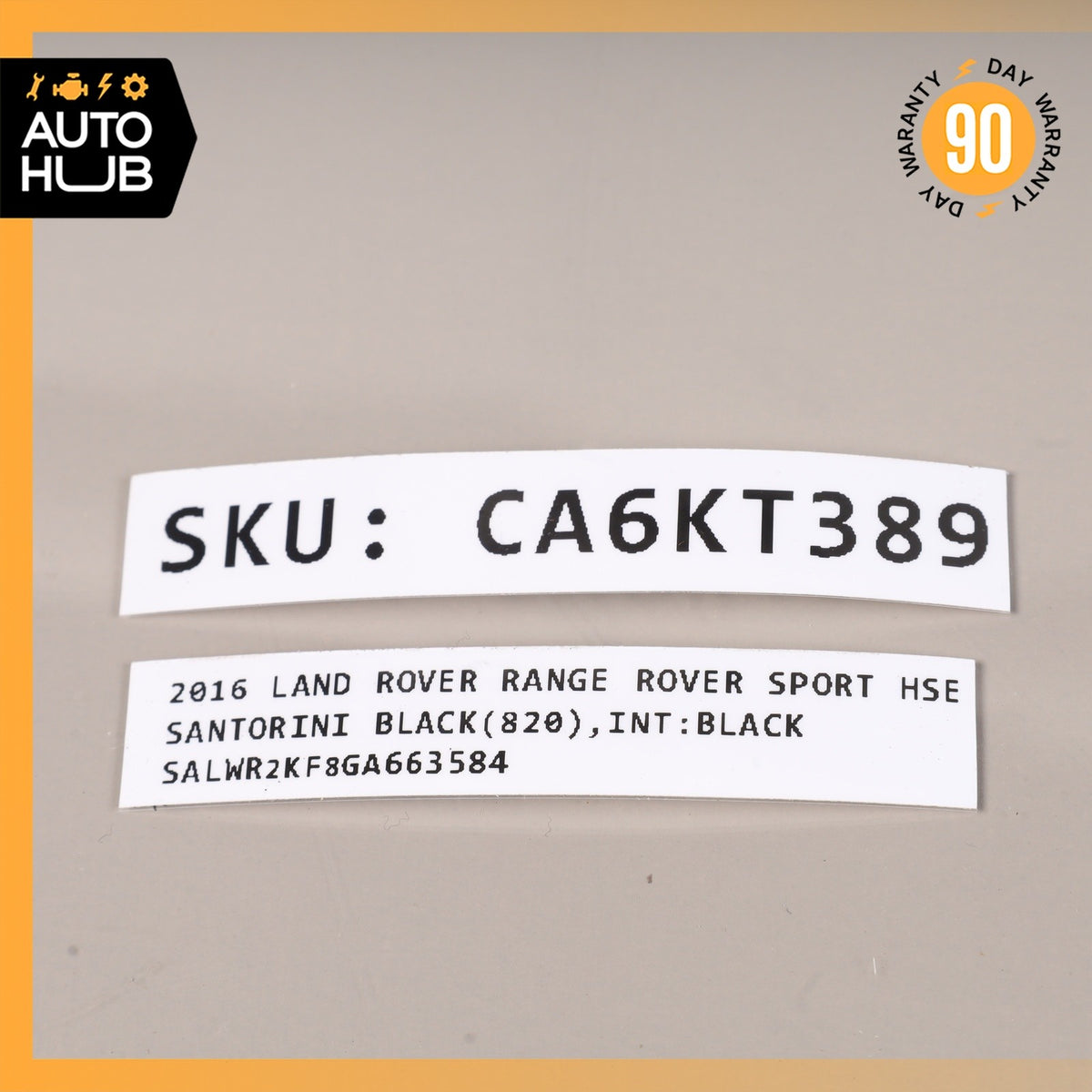 LR Range Rover Sport L494 NOX Oxygen Sensor FPLA5H310CC OEM 76k - photo 12