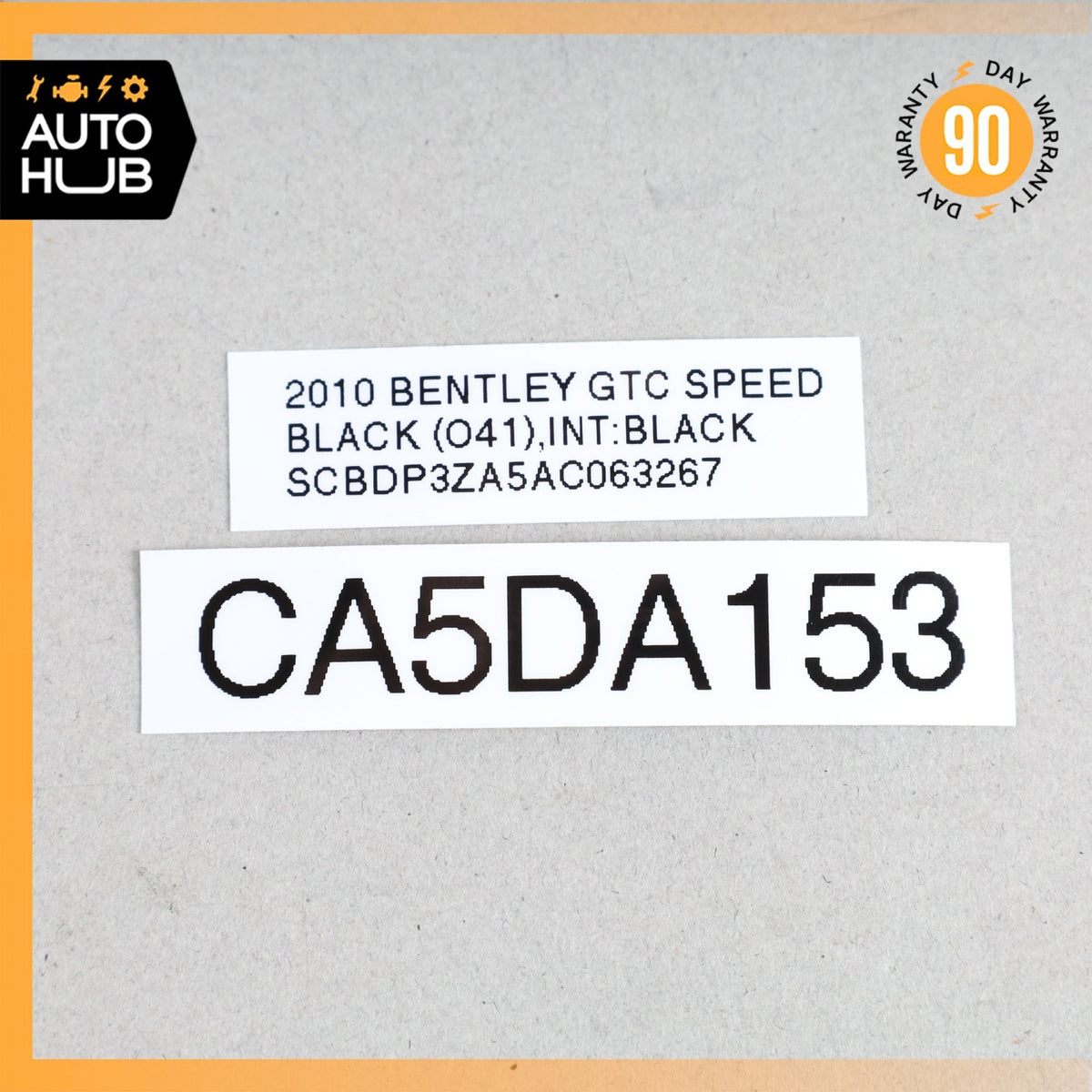 07-11 Bentley Continental GTC Front Left Driver Side A-Pillar Trim Cover OEM - photo 14