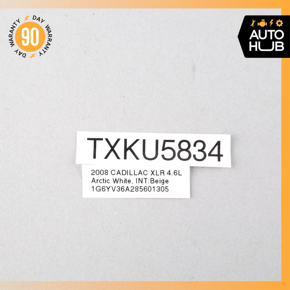 04-09 Cadillac XLR Hazard Warning Light Switch Button 10315821 OEM 44k - photo 8