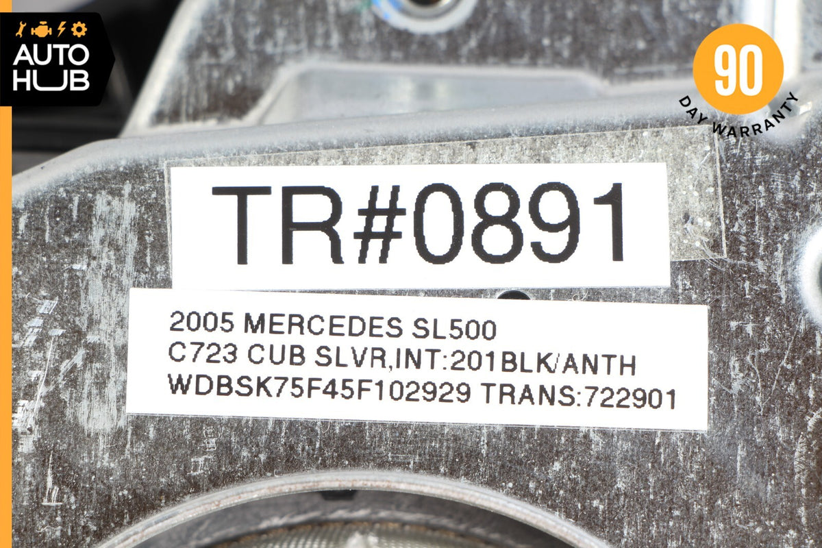 Mercedes R230 SL500 SL55 AMG CLK500 E350 Steering Wheel Airbag Air Bag Black OEM - photo 11