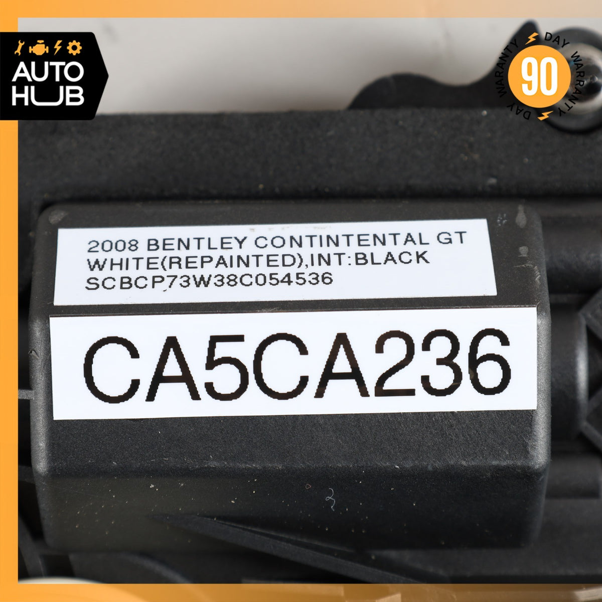 Bentley Continental GT GTC Front or Rear Door Lock Soft Actuator Motor OEM 87k - photo 9