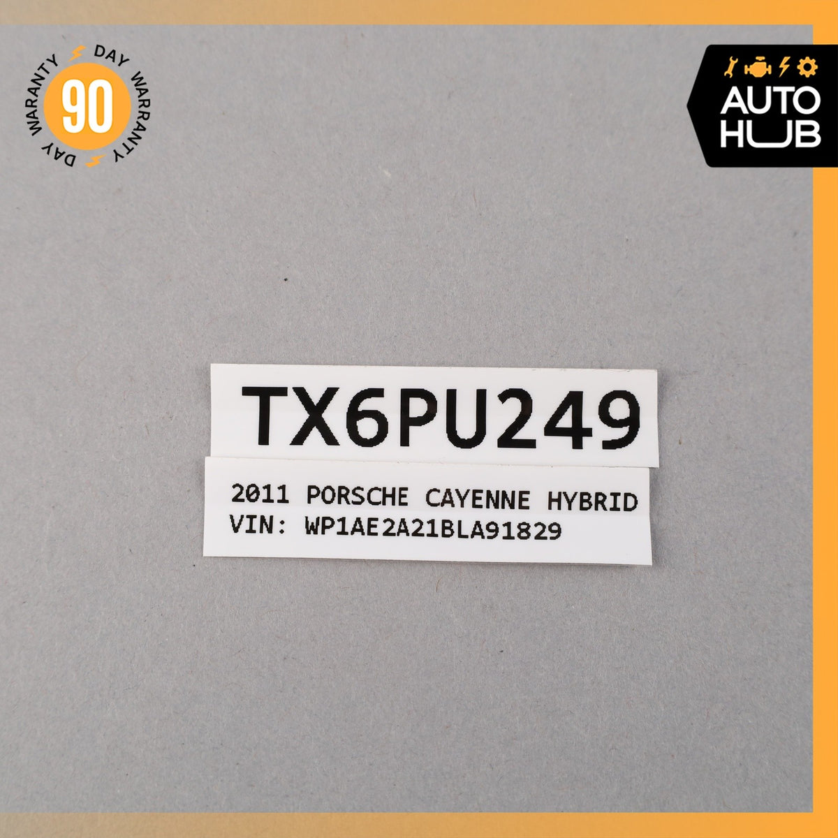 11-18 Porsche Cayenne 958 Front Right Occupancy Seat Sensor OEM - photo 10