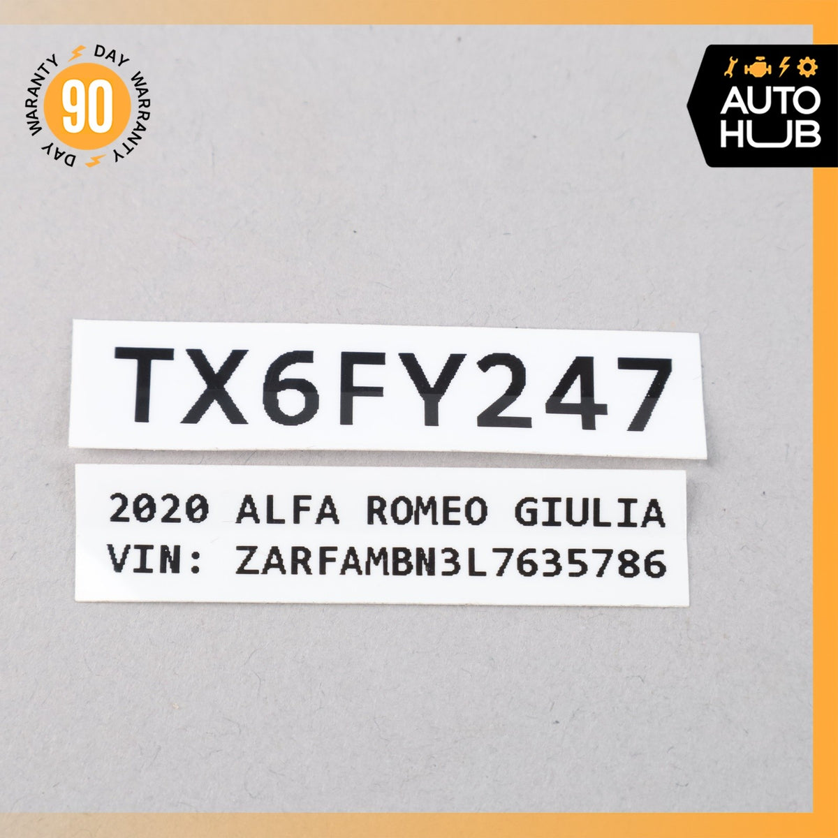17-23 Alfa Romeo 952 Giulia Oxygen O2 Lambda Sensor Set of 3 OEM 47k - photo 12