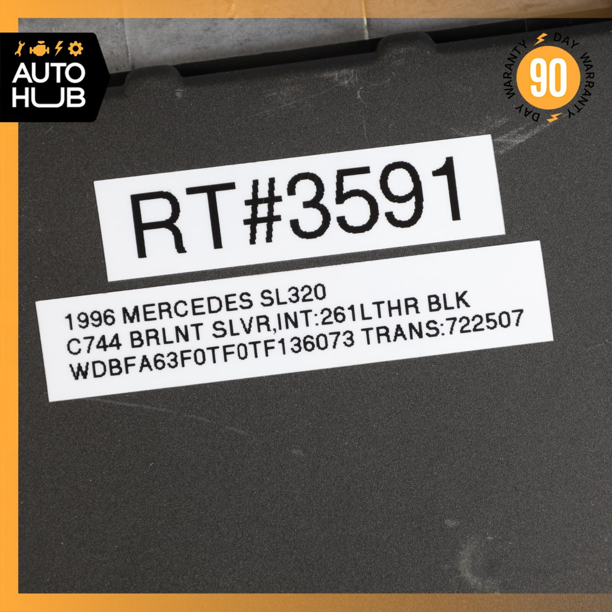 1996 Mercedes R129 SL320 General Control Module Unit 0195457432 OEM - photo 12