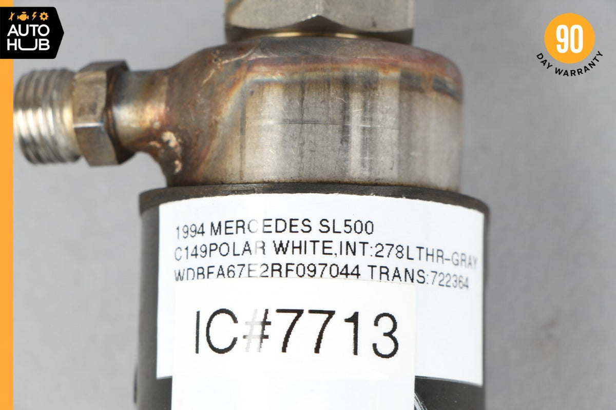 90-99 Mercedes R129 SL500 S500 Fuel Gas Cooler Cooling Tube 1404760217 OEM - photo 8