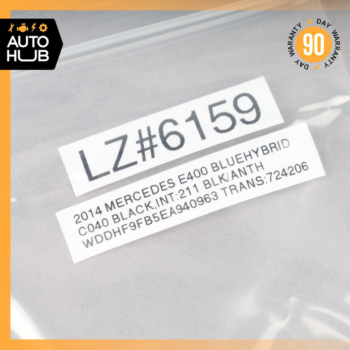 13-14 Mercedes W212 E400 Hybrid Oxygen O2 Sensor Lambda 0065422118 OEM - photo 12