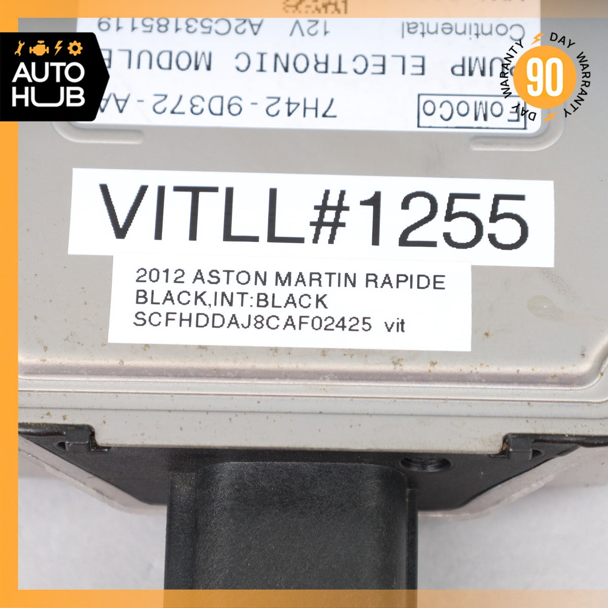 2012 Aston Martin Rapide Fuel Pump Control Module 7H429D372AA OEM - photo 7