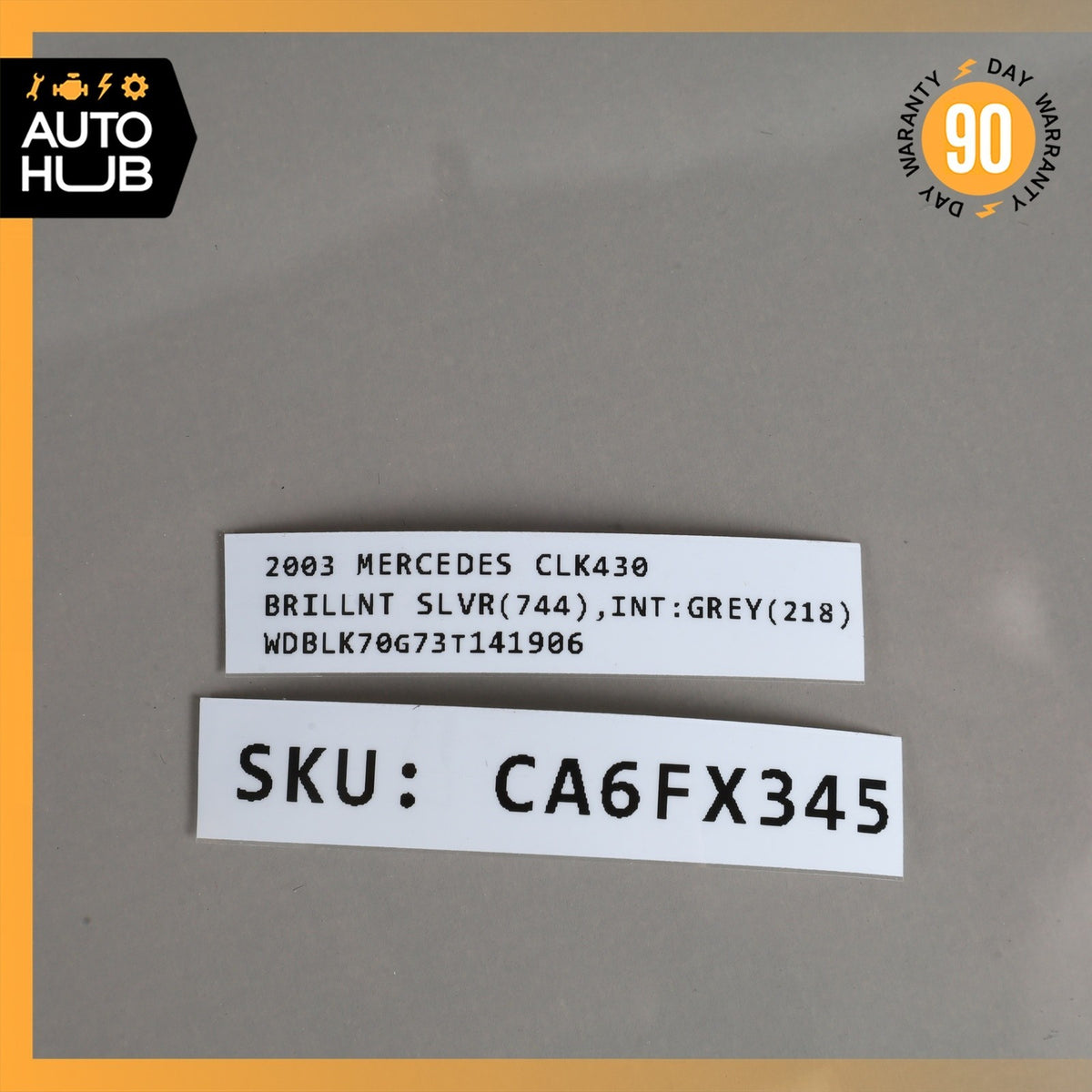 97-03 Mercedes W208 CLK430 CLK320 Front Right Dashboard Airbag Air Bag OEM 61k - photo 15