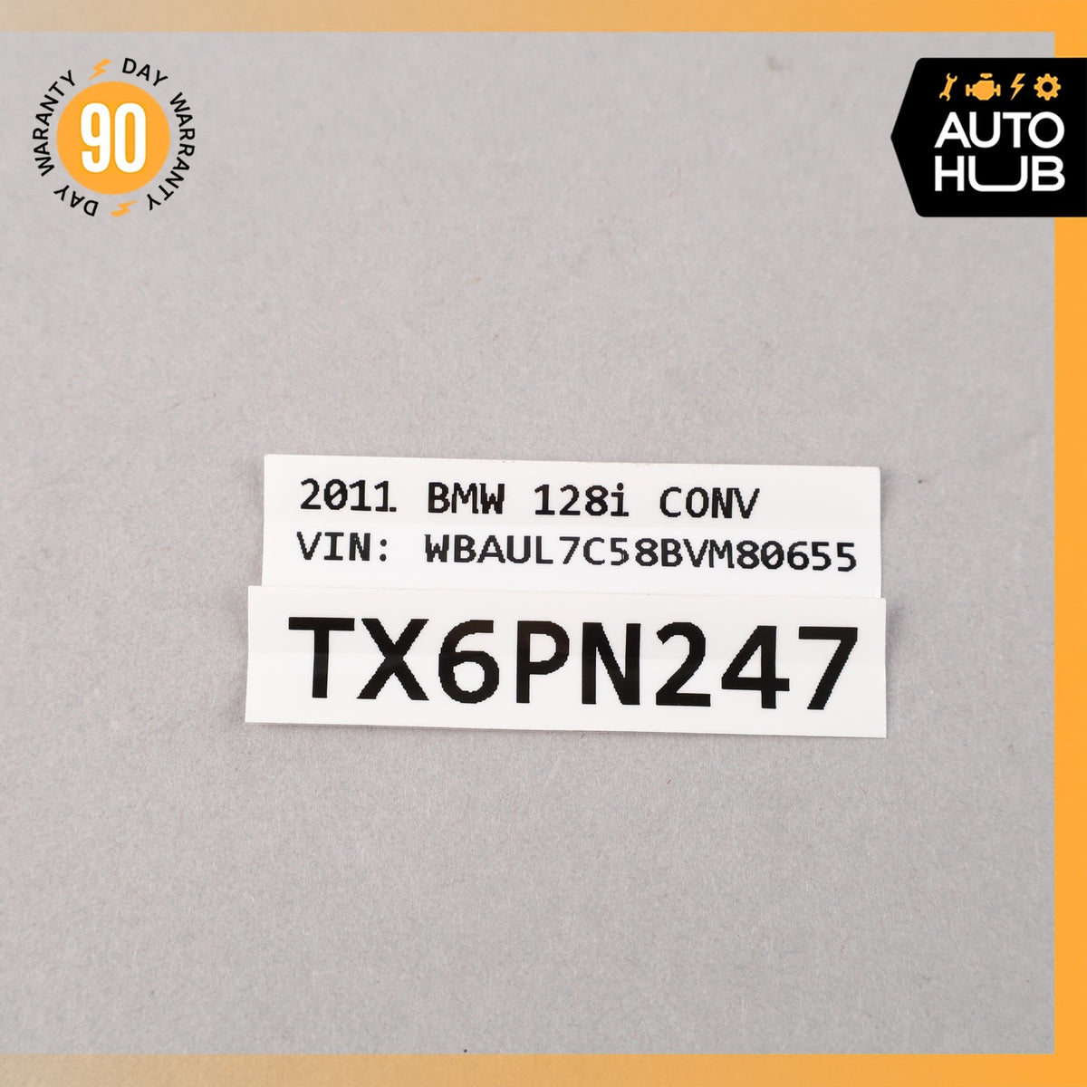 08-13 BMW E88 128i Front Windshield Wiper Arm Motor 7193036 OEM - photo 11