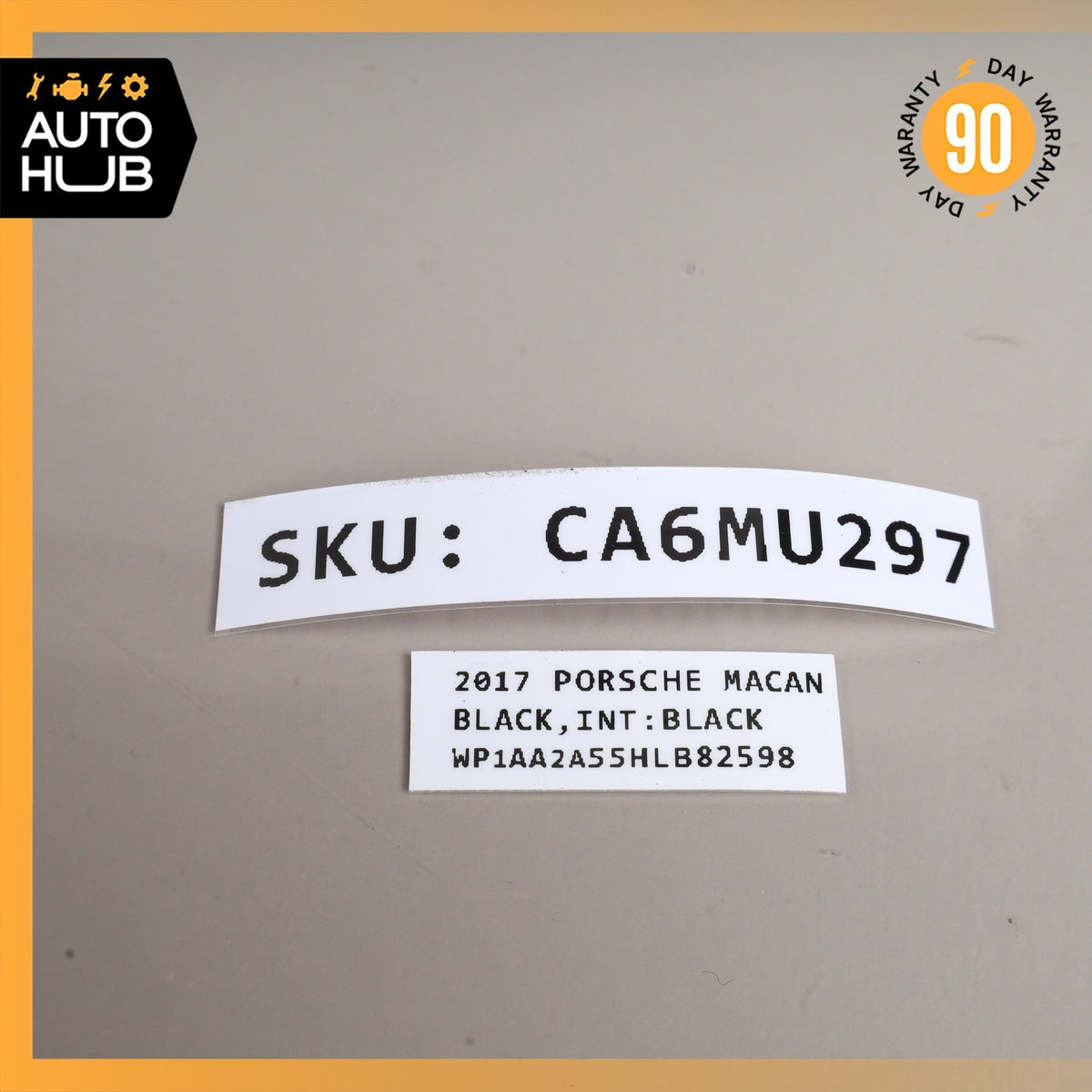 15-21 Porsche Macan 95B Rear Right Lane Assist Blind Spot Radar Sensor OEM 89k - photo 10