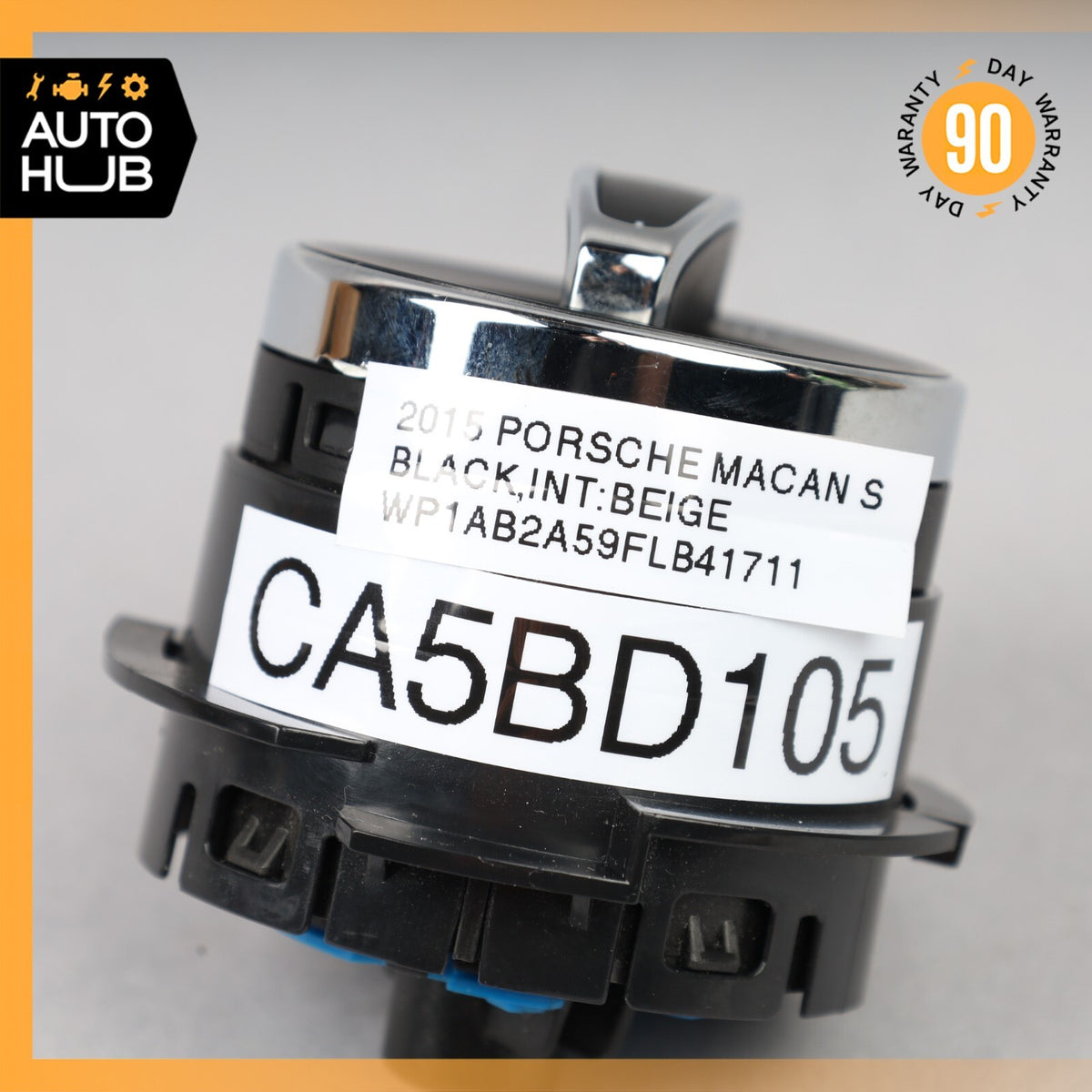 2015 Porsche Macan S 95B Headlight Control Switch 7P5941531F OEM - photo 10