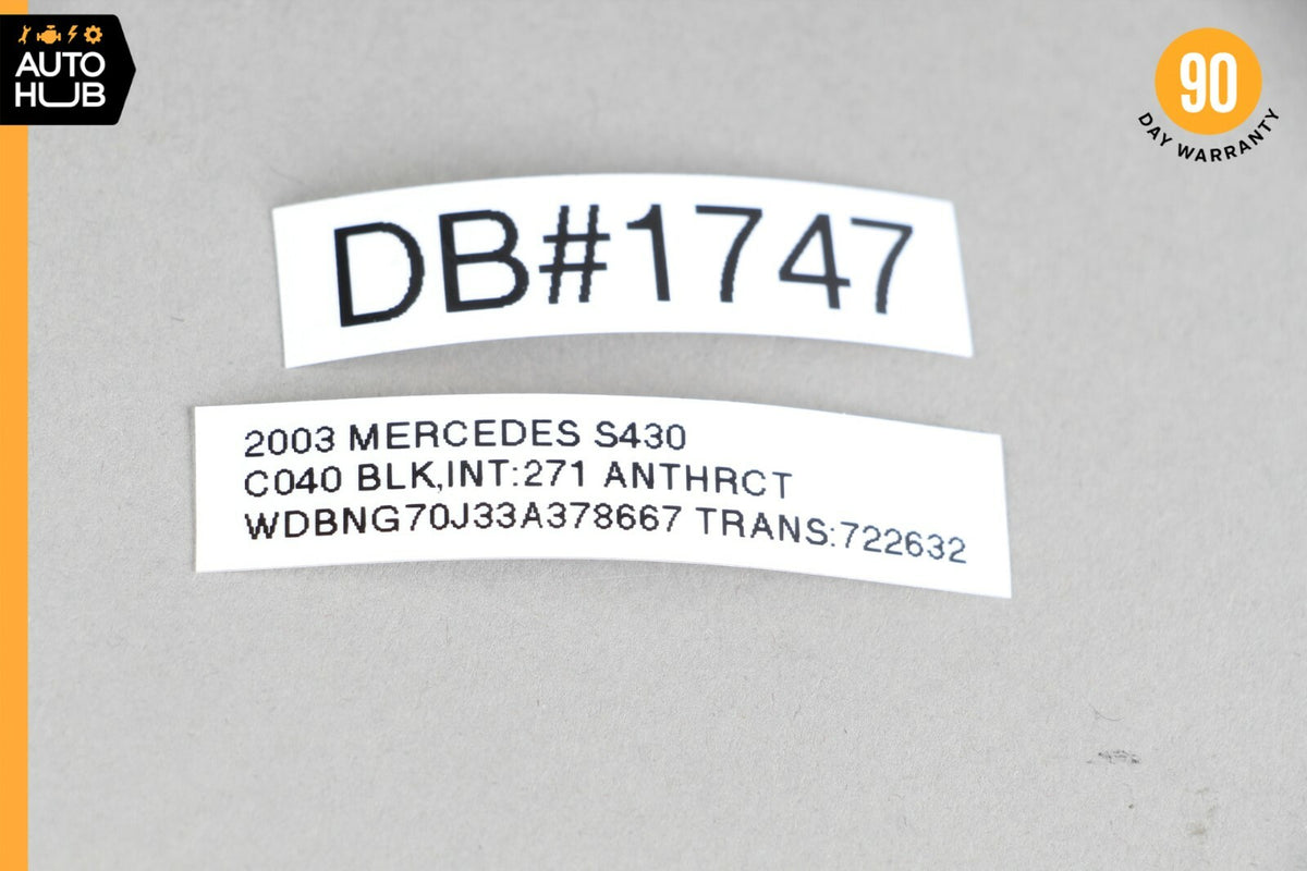 00-06 Mercedes W220 S430 S55 AMG Side Rear View Mirror Adjust Switch Button OEM - photo 9