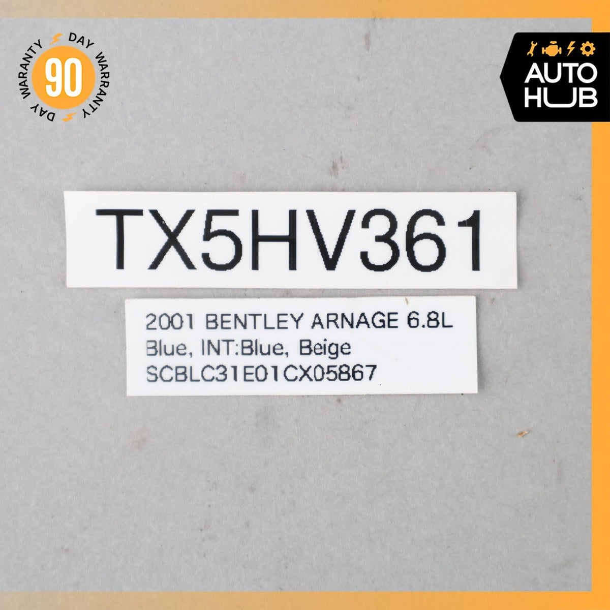 Bentley Arnage / RR Seraph Front or Rear Side Bumper Damper PT20489PE OEM 42k - photo 10