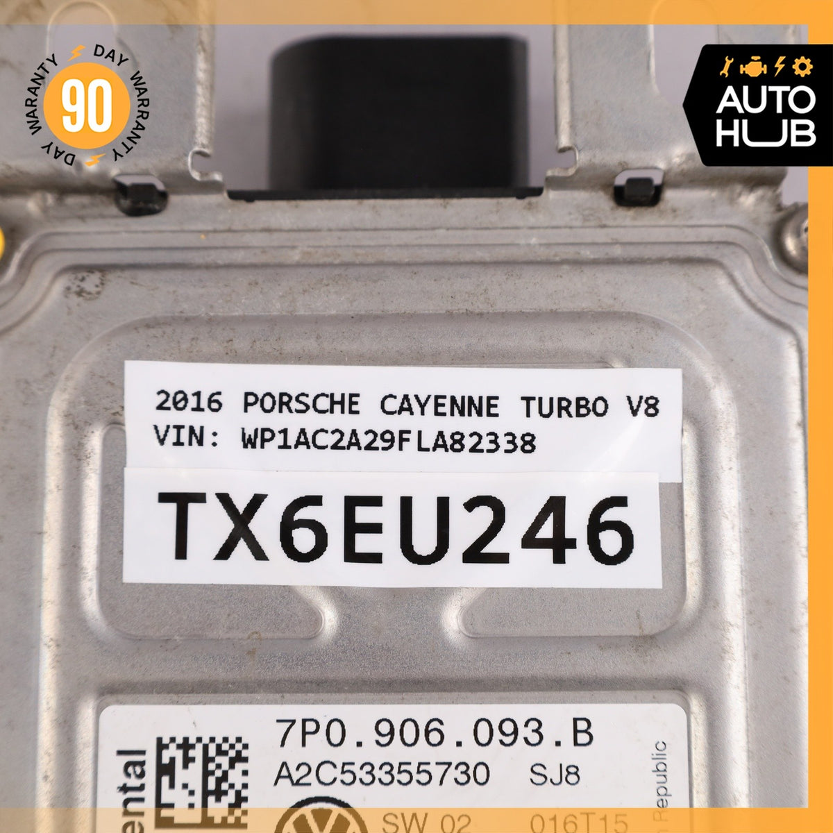11-18 Porsche Cayenne 958 Fuel Pump Control Module 7P0906093B OEM - photo 9
