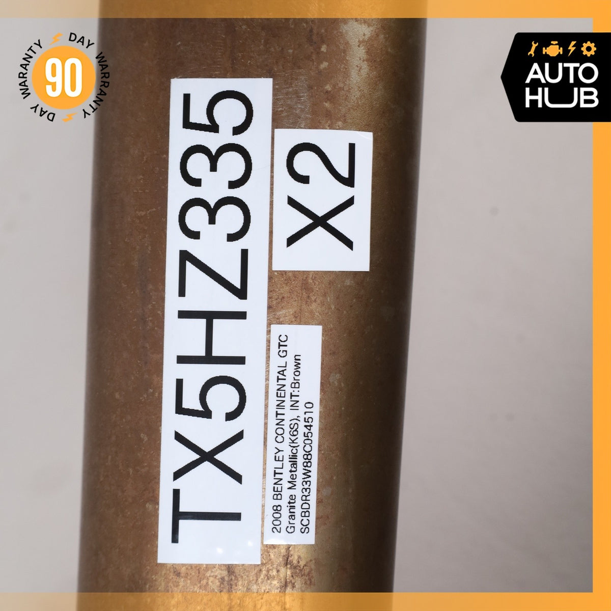 03-13 Bentley Continental GTC GT Exhaust Downpipe Left & Right Side Set OEM 43k - photo 18