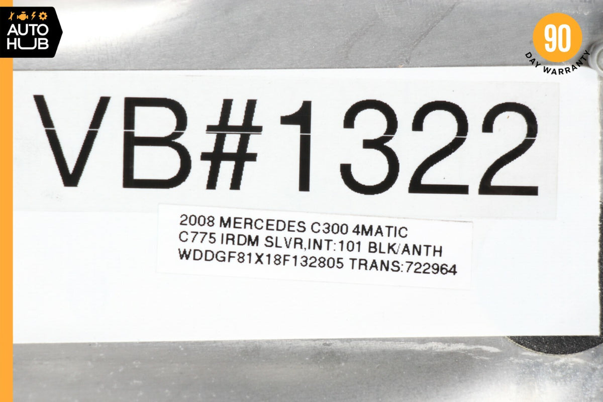 08-16 Mercedes W204 C300 E400 C250 Rear Right Side Door Window Regulator OEM - photo 11