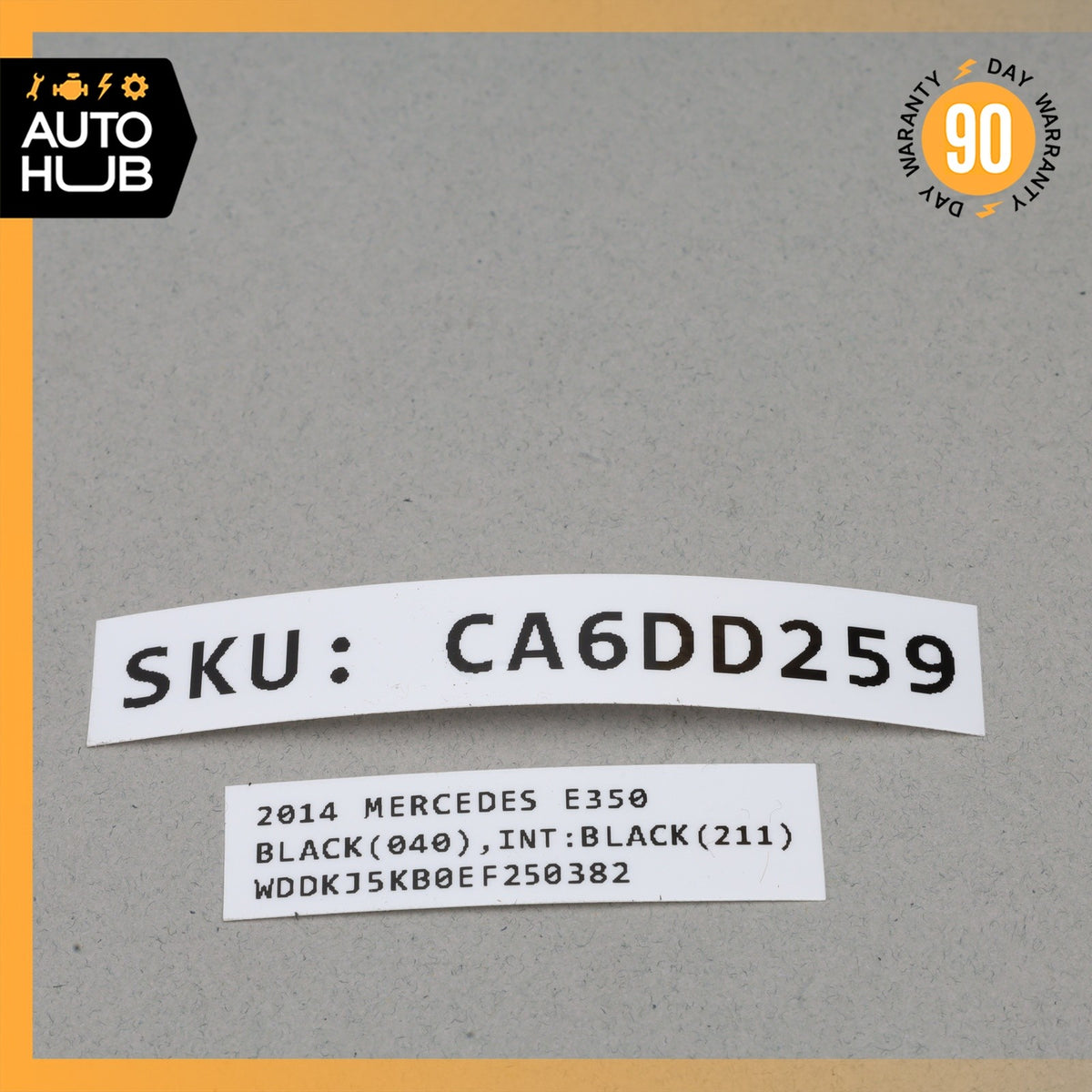 10-17 Mercedes W207 E350 E550 Dashboard Dash Board Trim Panel Left Black OEM - photo 8